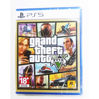 PS5 俠盜獵車手 5 GTA5 GTA 5 (亞版 繁體 中文版)**(全新未拆商品)【臺中大眾電玩】