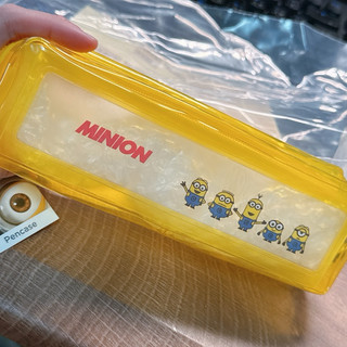 【Buy In Your Hands 】A469 Sun-star Minions 小小兵 防水筆袋 拉鍊筆盒 鉛筆盒