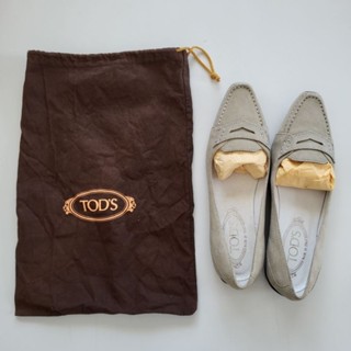 免運 全新 TOD'S 豆豆鞋 懶人鞋 義大利製造 購自臺灣專櫃 原購買價12800元