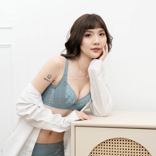 【日藏內衣】MIT維納斯的感動 雙層加壓 提託 大罩杯集中內衣（綠）Ｃ-Ｇ罩杯 125