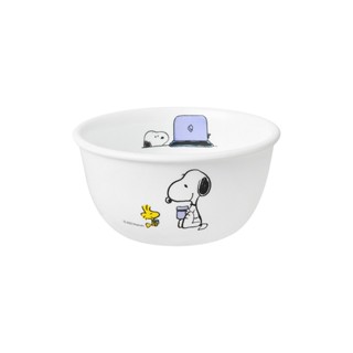 【美國康寧 CORELLE】SNOOPY史努比 325ml中式飯碗-陽光早午餐