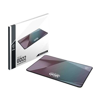 【MSI 微星】GD22 GLEAM彩虹膜滑鼠墊｜RGB燈效｜極致滑動體驗