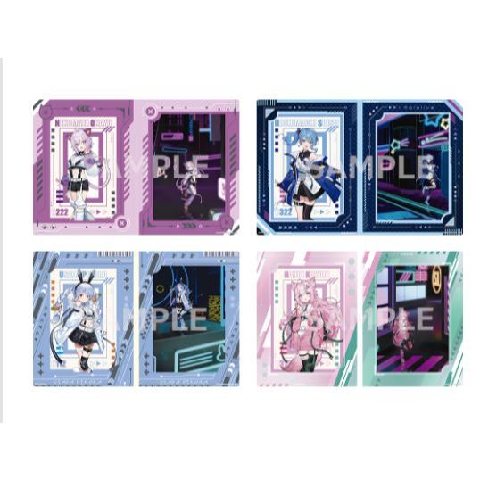 正版Hololive一番賞 Cyberpunk Style明信片 正版Hololive Hololive一番賞 星街彗星