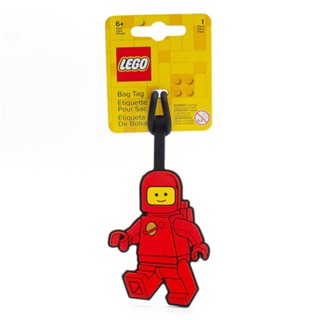 LEGO樂高 樂高太空人吊牌 紅色 人偶造型行李吊牌 行李吊牌 吊牌 揹包掛飾 吊飾 COCOS LG287
