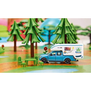 《64SHOP》SIKU｜Ford F-150 Raptor｜福特皮卡F150露營車 可拆卸｜1/64合金模型車