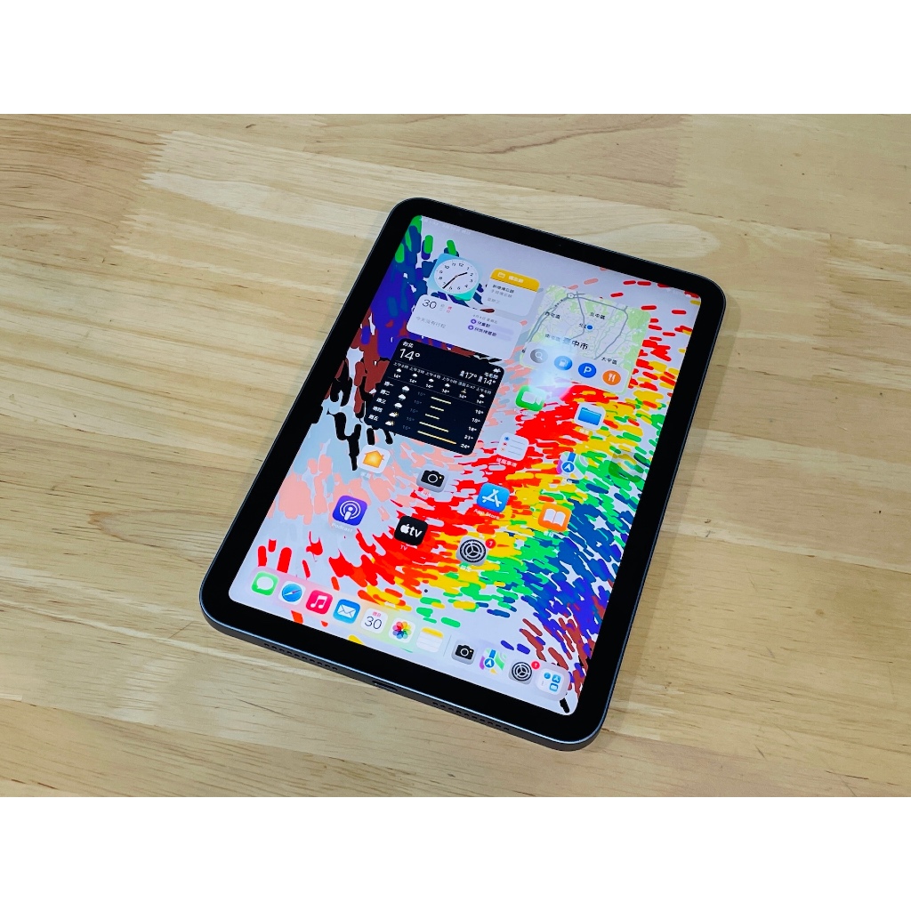 台中 iPad mini 6 64G WIFI 第6代 平板電腦 8.3吋 85%