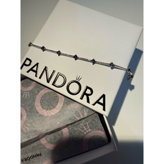 PANDORA潘朵拉璀璨密鑲裝飾手鏈/近全新