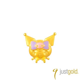 【Just Gold 鎮金店】Kuromi 狂歡派對 黃金串珠 (領巾)
