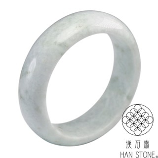 【漢石齋】天然翡翠A貨 手鐲玉鐲 飄花種(手圍17.2/版寬18.3mm)
