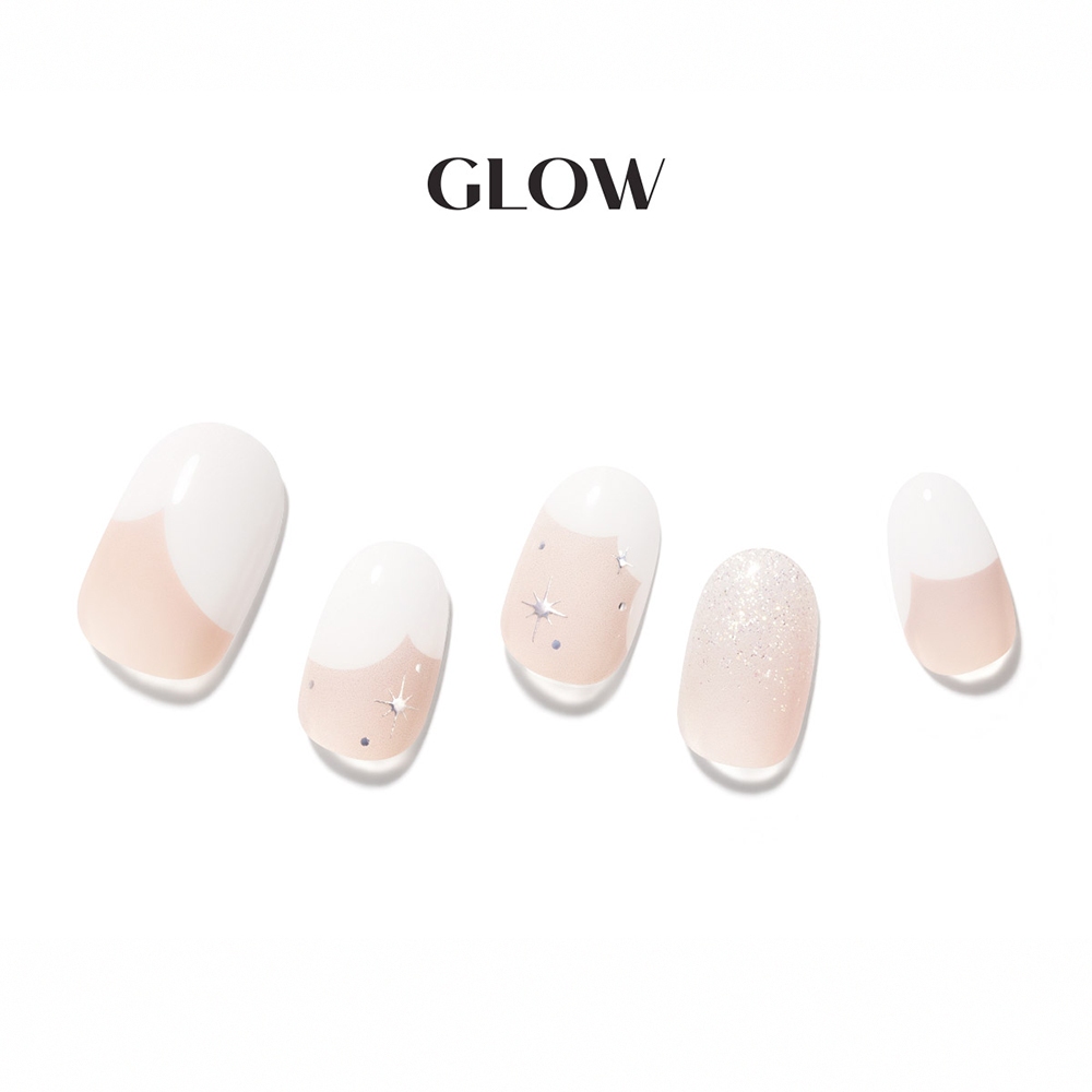 【DASHING DIVA】GLOW薄型凝膠美甲貼_夢幻銀河