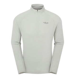 【RAB】QBL03 男款 Sonic LS Zip 長袖透氣拉鍊排汗衣 淺鋅