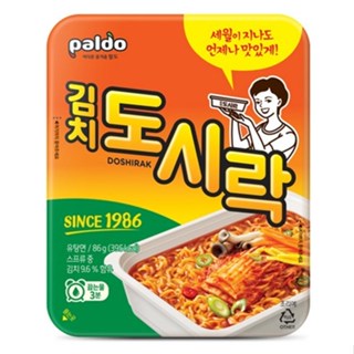 韓國 八道 Paldo 泡菜麵 泡麵 乾拌麵 便當盒泡菜風味湯麵 86g