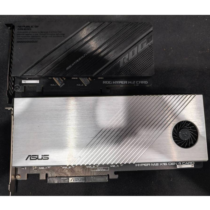 [二手]華碩 ROG HYPER M.2 SSD擴充卡