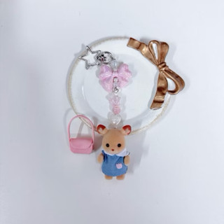 🎀森林家族🎀全新正版 二創 森林家族寶寶 幼稚園鹿寶寶 手作吊飾/鑰匙圈/手機吊飾 交換禮物