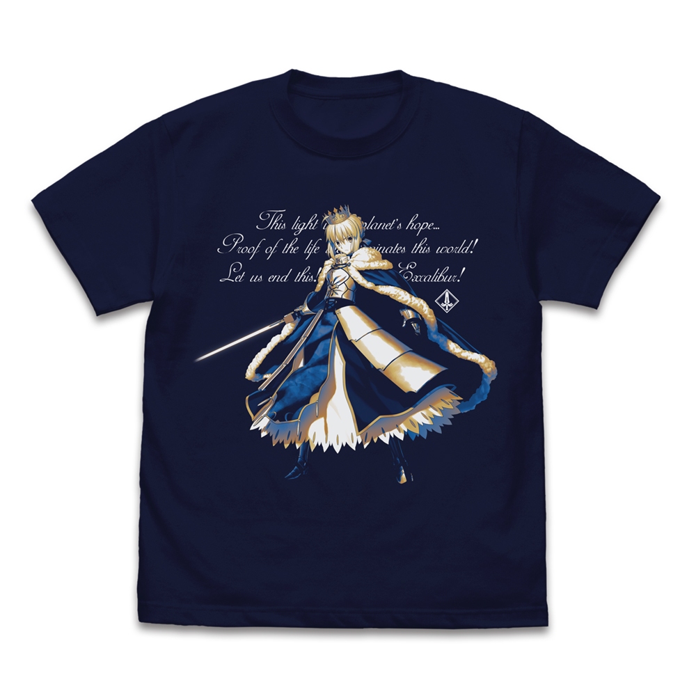 《屠谷裝備》現貨 日版 Fate系列 COSPA Fate/GrandOrder 亞瑟王 寶具發動 短T(XL/L/M)