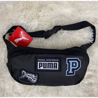 PUMA Patch休閒腰包 側揹包 07856201 黑