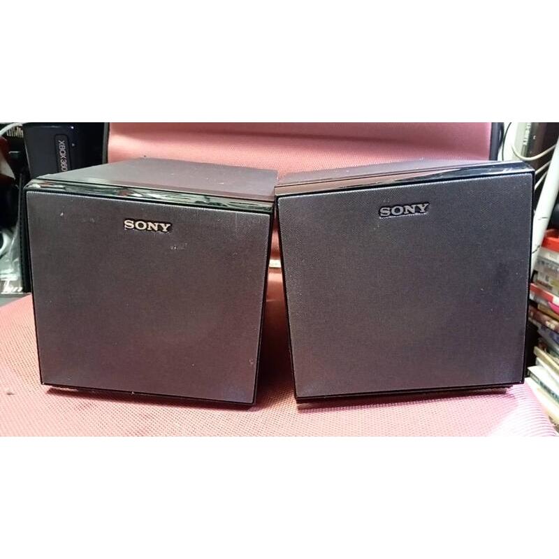 網拍唯一 簡約美聲美型 SONY床頭音響 喇叭一對 阻抗6歐姆 SS-CDH30客