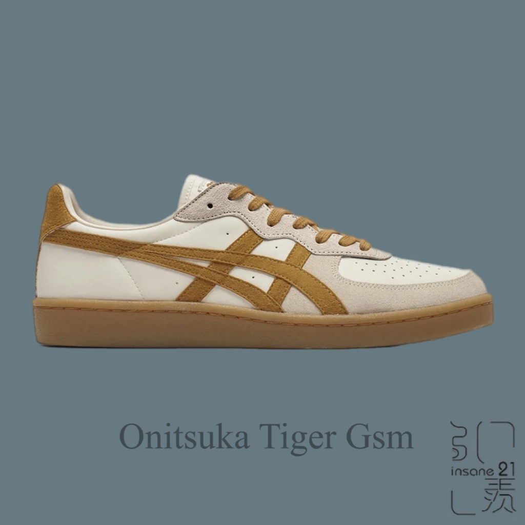 ONITSUKA TIGER GSM米棕色 大地色 耐磨 休閒板鞋 鬼塚虎1183A353-134【Insane-21】
