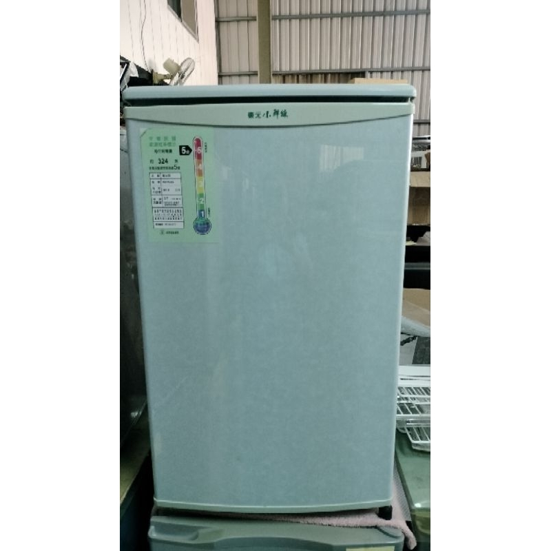台中市南區德富二手家電--東元91公升單門小冰箱--2800元