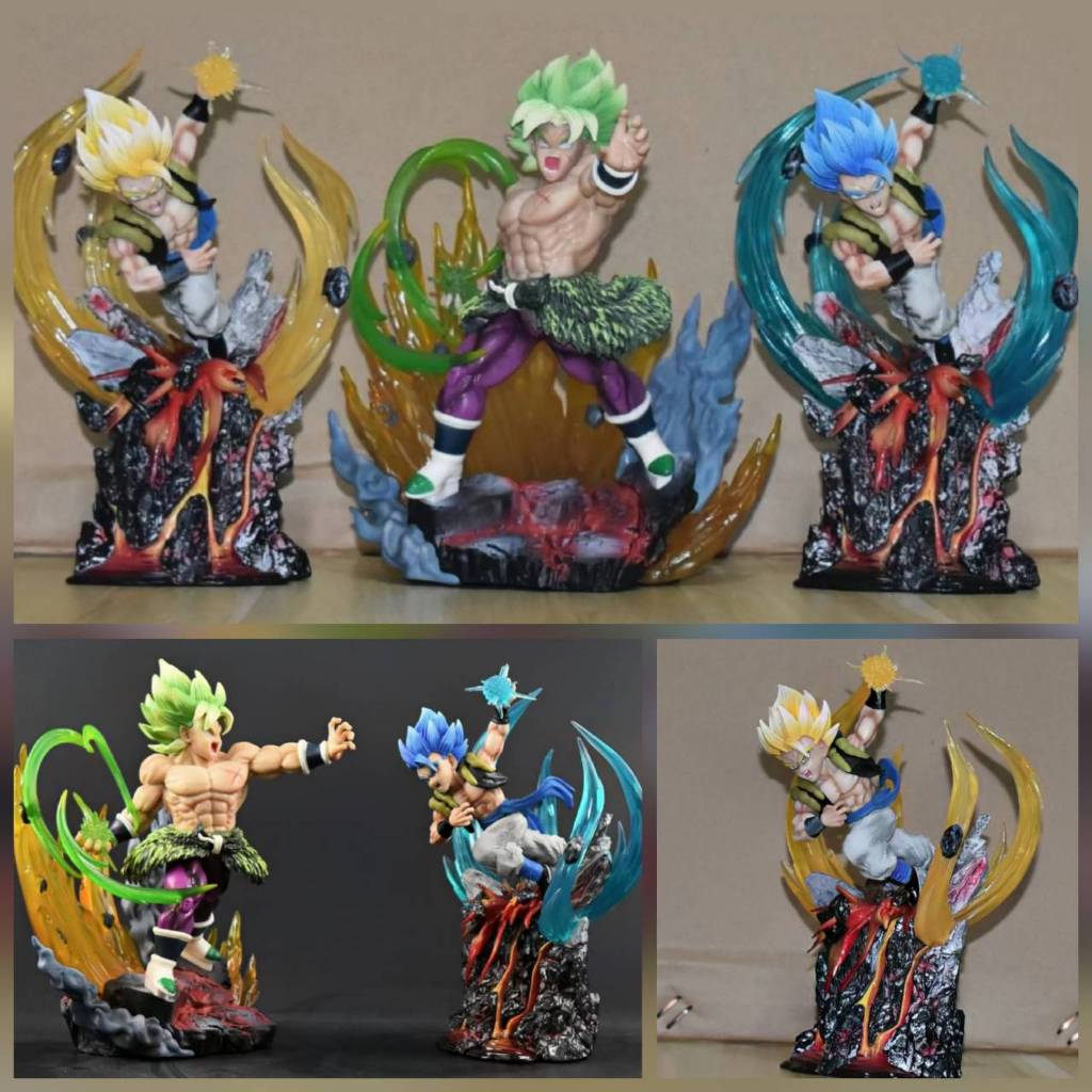 【七龍珠】 布羅利共鳴 / 黃髮悟吉塔共鳴 / 藍髮悟吉塔共鳴 (三款可選) Q版 布羅利 悟吉塔 悟達爾 共鳴 戰鬥