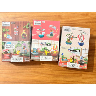 -南港97- 日本RE-MENT rement 盒玩 pokemon 盆栽擺飾 寶可夢 皮卡丘 鳳王 路卡利歐 植物造景