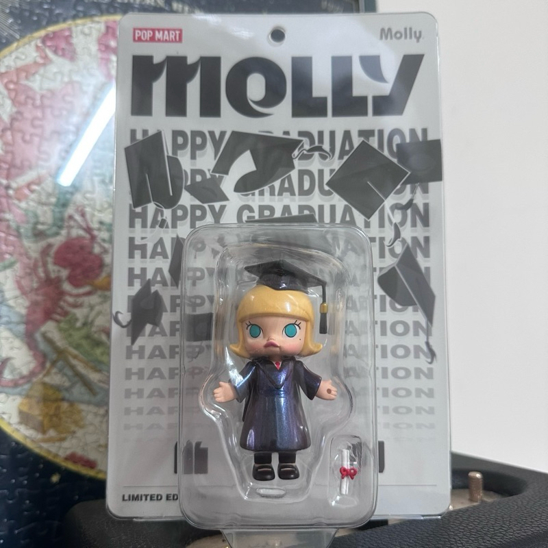 現貨‼️泡泡瑪特✨ Molly 畢業生 Popmart 畢業生 畢業典禮 畢業季 Molly Labubu