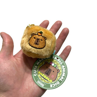 獨家！💐正版授權 骰子樂 橘子 水豚君 骰子 鑰匙圈 娃娃 吊飾 卡皮巴拉【全新現貨】