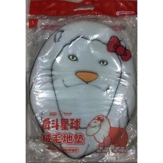 全新 SHAKUREL PLANET Love Sanrio CHARACTERS 絨毛地墊-戽鬥星球凱蒂貓款