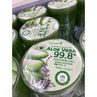 韓國 isLeaf 蘆薈保濕凝凍(300ml) 蘆薈保濕凝膠 凝凍 凝膠 舒緩 保濕 曬後
