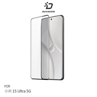 DUX DUCIS Xiaomi 小米 15 Ultra 5G 3D曲面全膠鋼化玻璃貼 玻璃膜 鋼化膜 手機螢幕貼