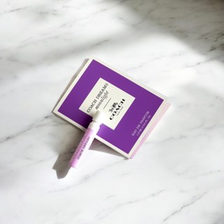 COACH逐夢月光淡香精(1.2ml) 佛手柑/粉紅胡椒/Petalia/玫瑰/茉莉/苦杏仁/東加豆/廣藿香/香根草