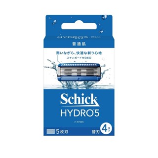 舒適 Hydro水次元5刮鬍刀片 4入#108575