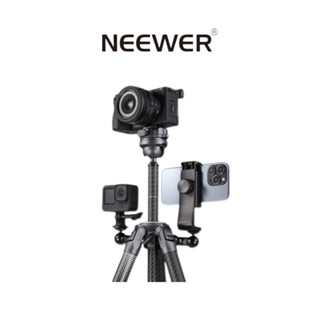 【neewer紐爾】lt32碳纖維三腳架 獨腳架 專業雲臺 單眼相機三腳架 自拍腳架 直播腳架 旅行腳架