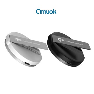 amuok▸Qi2極簡mini 磁吸無線充電器 Qi2認證 無線充 MagSafe 磁吸充電盤 磁吸式充電盤