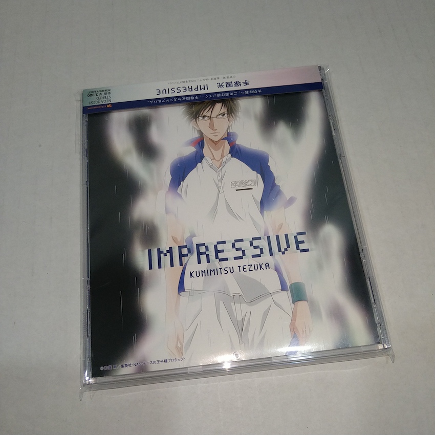 手塚國光 專輯CD IMPRESSIVE / 網球王子 置鮎龍太郎