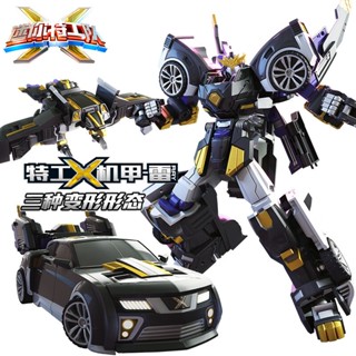 正版 MINI FORCE 迷你特工隊 特工X機甲-雷 變形機器人 兒童玩具 玩具車 生日禮物 迷你特攻隊 老鷹 汽車