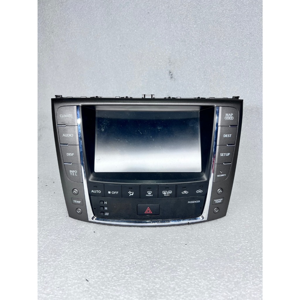 (請核對線束) IS250冷氣面板 IS250冷氣開關 IS250冷氣按鍵 IS250主機 IS250螢幕