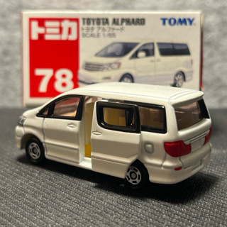Tomica多美小汽車 78 豐田 TOYOTA ALPHARD 阿爾法 稀有舊藍標（2002絕版車）