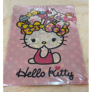 Sanrio Hello Kitty糖果甜點系列L型資料夾二入組
