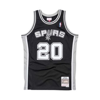 Mitchell & Ness NBA 球迷版球衣 MANU GINOBILI 球衣 黑 MNSWJ-G2180A