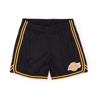 Mitchell & Ness Mesh Shorts 迷版球褲 短褲 湖人 黑 MN25ASH03LAL [台灣現貨]