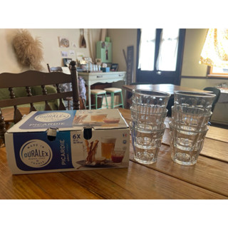Duralex 玻璃杯 12oz 咖啡杯 拿鐵杯 拉花杯6入