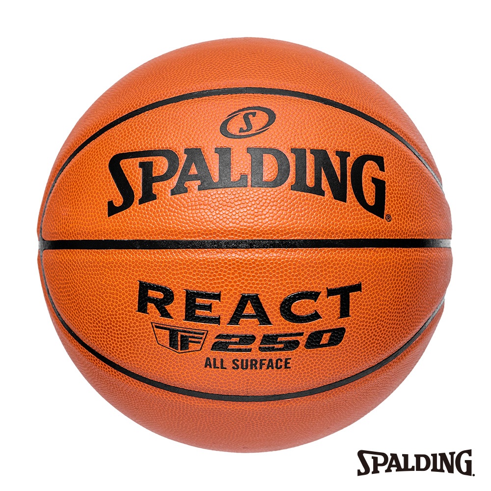【Spalding】斯伯丁 籃球 7號球 合成皮 TF-250 React 網路限定款