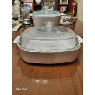 二手老東西 Corningware microwave plus康寧鍋微波爐脆煎鍋pyrex玻璃蓋
