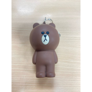 熊大矽膠零錢包可站立line friends