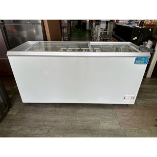 吉田二手傢俱❤220V瑞興6尺玻璃對拉式冷凍冰箱 臥式冰箱 臥式冰櫃 推拉 玻璃式冷凍櫃 臺灣製 RS-DF600