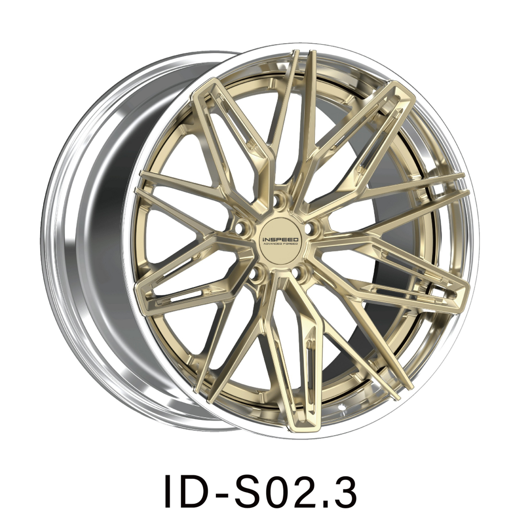 INSPEED硬速ID系列S02.3雙片式｜輪框16-26吋｜鈦合金螺絲