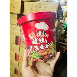 菜市場囡仔 海底撈 海底撈沖泡冬粉系列 (酸辣牛肉123g/番茄牛肉128g/酸辣什錦102g)