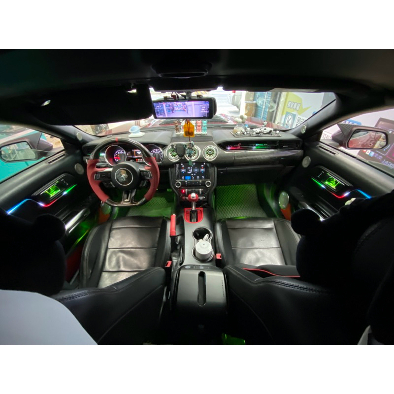 愛車堡 16 FORD Mustang 野馬 專用款 氣氛燈 聲控變色 桃園實體店面安裝