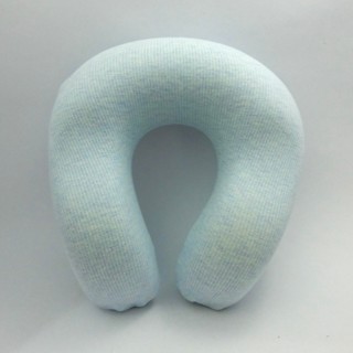二手 幾乎全新 NITORI 宜得利家居 彩錦棉釋壓U型枕 TBL (淺藍) 頸枕 U型枕 飛機枕 旅行枕